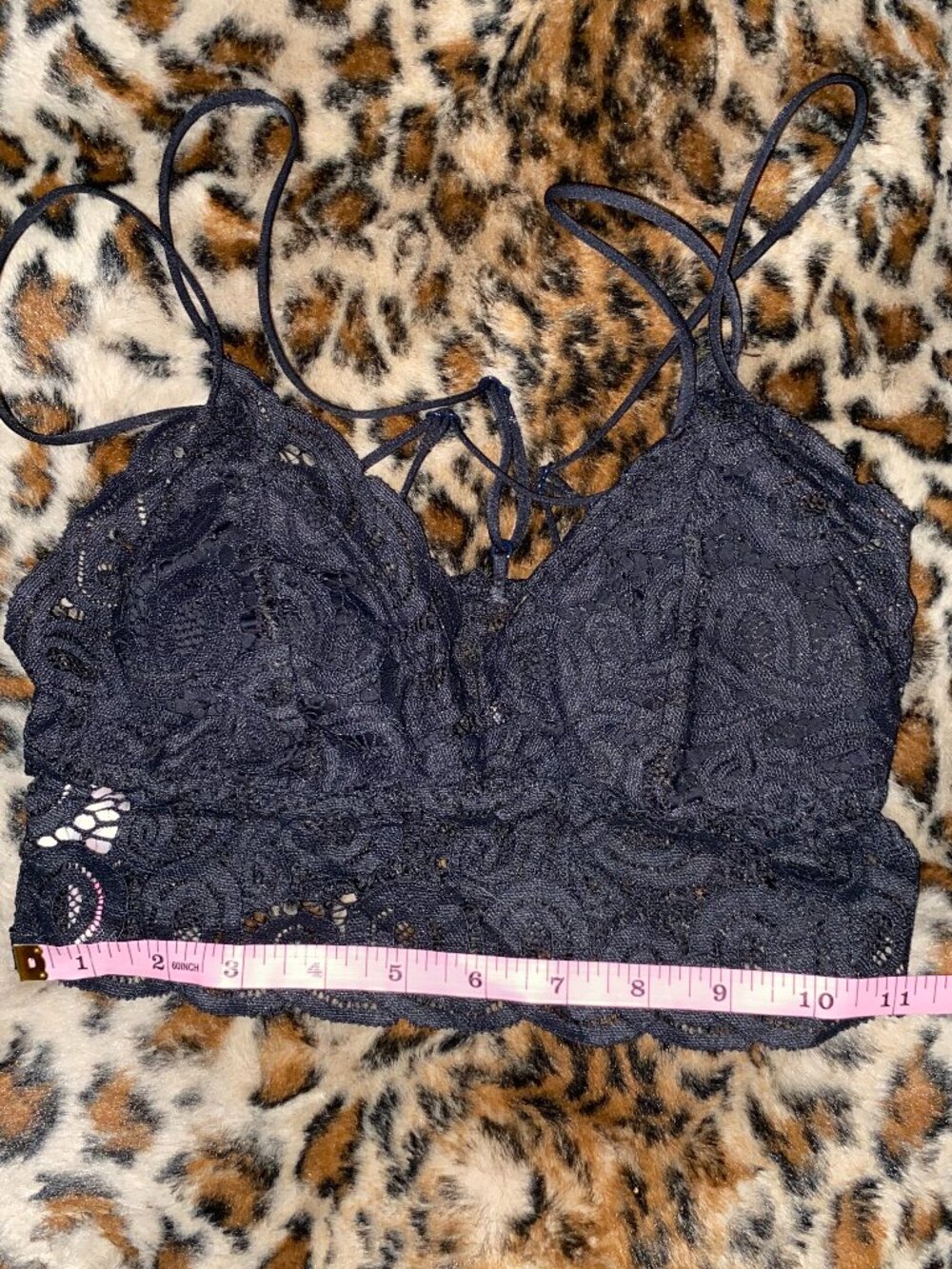 Victoria’s Secret PINK Black Bralette 💕 Y2K Lounge Coquette